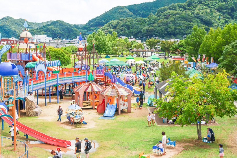 つくみん公園全景